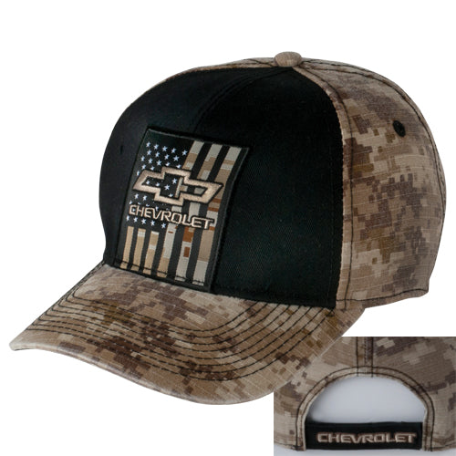 Digital Camo Chevrolet Bowtie Hat / Cap