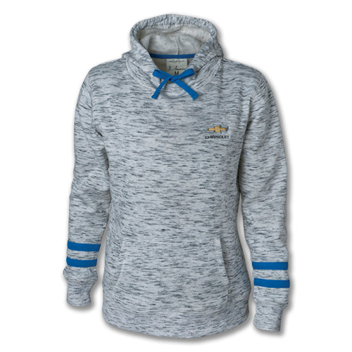 Chevrolet Gold Bowtie Melange Fleece Scuba Hoodie