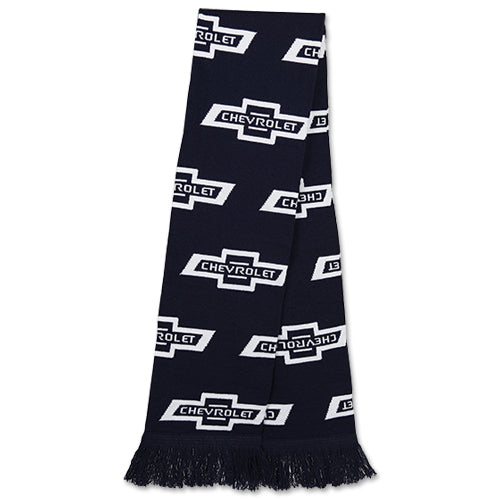 Chevrolet Bowtie Logo Knitted Scarf