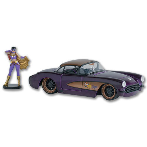 1957 Corvette 1:24th Scale Batgirl Diecast - [Corvette Store Online]