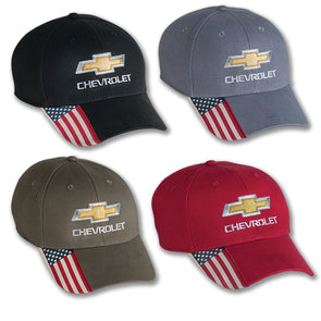 chevrolet-gold-bowtie-stars-and-stripes-hat-cap