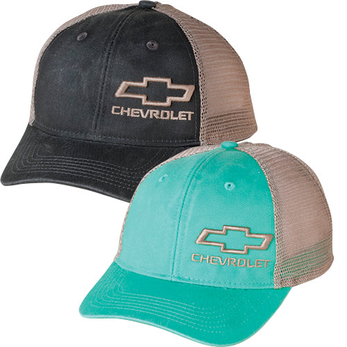 Ladies’ Chevrolet Bowtie Ponytail Back Cap - [Corvette Store Online]