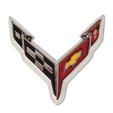 Corvette Next Generation Flag Lapel Pin - [Corvette Store Online]