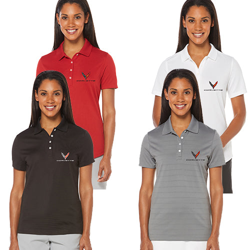 Ladies Corvette Next Generation Callaway Dry Core Polo - [Corvette Store Online]
