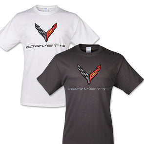 Corvette Next Generation Men's Carbon Flash Tee - [Corvette Store Online]