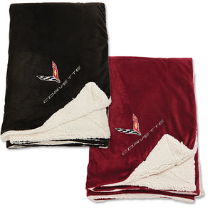 c8-2020-corvette-lambs-wool-blanket