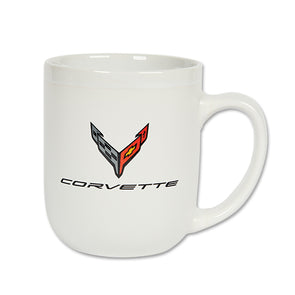 C8 Corvette Carbon Flash Modelo Mug