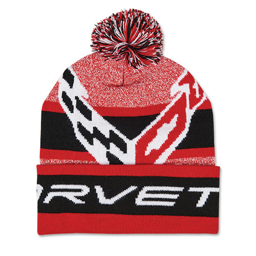 Corvette C8 Knitted Beanie