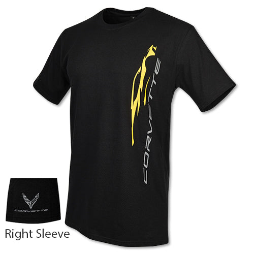 C8 Corvette Mens Vertical Gesture T-Shirt