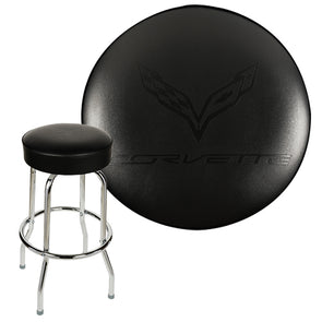 c7-corvette-debossed-logo-executive-leatherette-30-bar-counter-stool