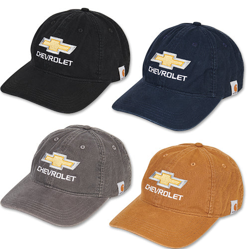 Chevrolet Gold Bowtie Carhartt Canvas Hat / Cap