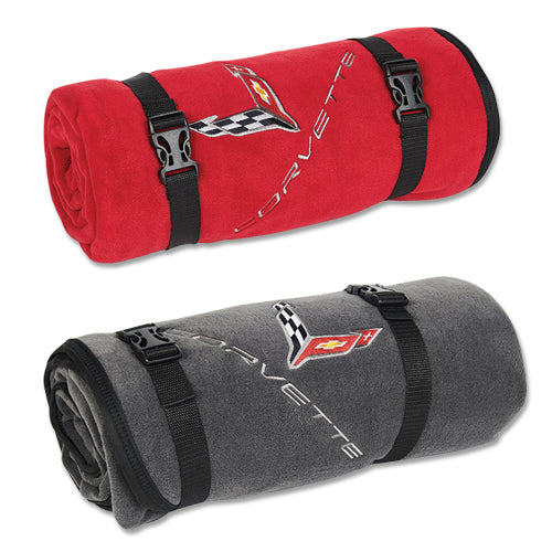 C8 Corvette Fleece & Nylon Stadium Blanket