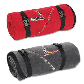 C8 Corvette Fleece & Nylon Stadium Blanket