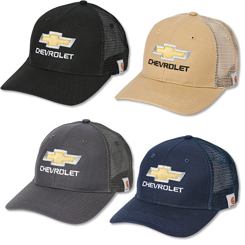 Chevrolet Gold Bowtie Carhartt Structured Meshback Hat / Cap