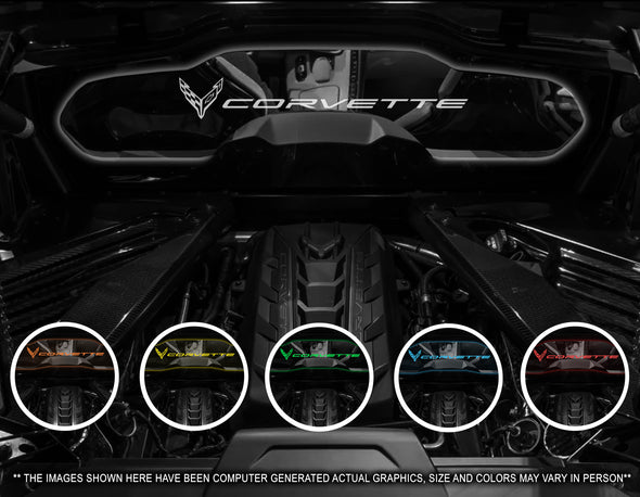 C8 Corvette Targa Top / Coupe Wind Restrictor Glow Plate