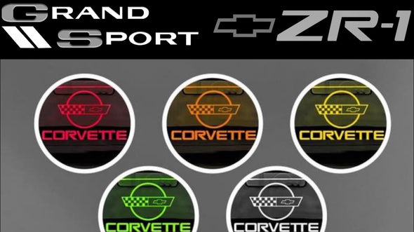 C4 Corvette Targa Top / Coupe Wind Restrictor Glow Plate