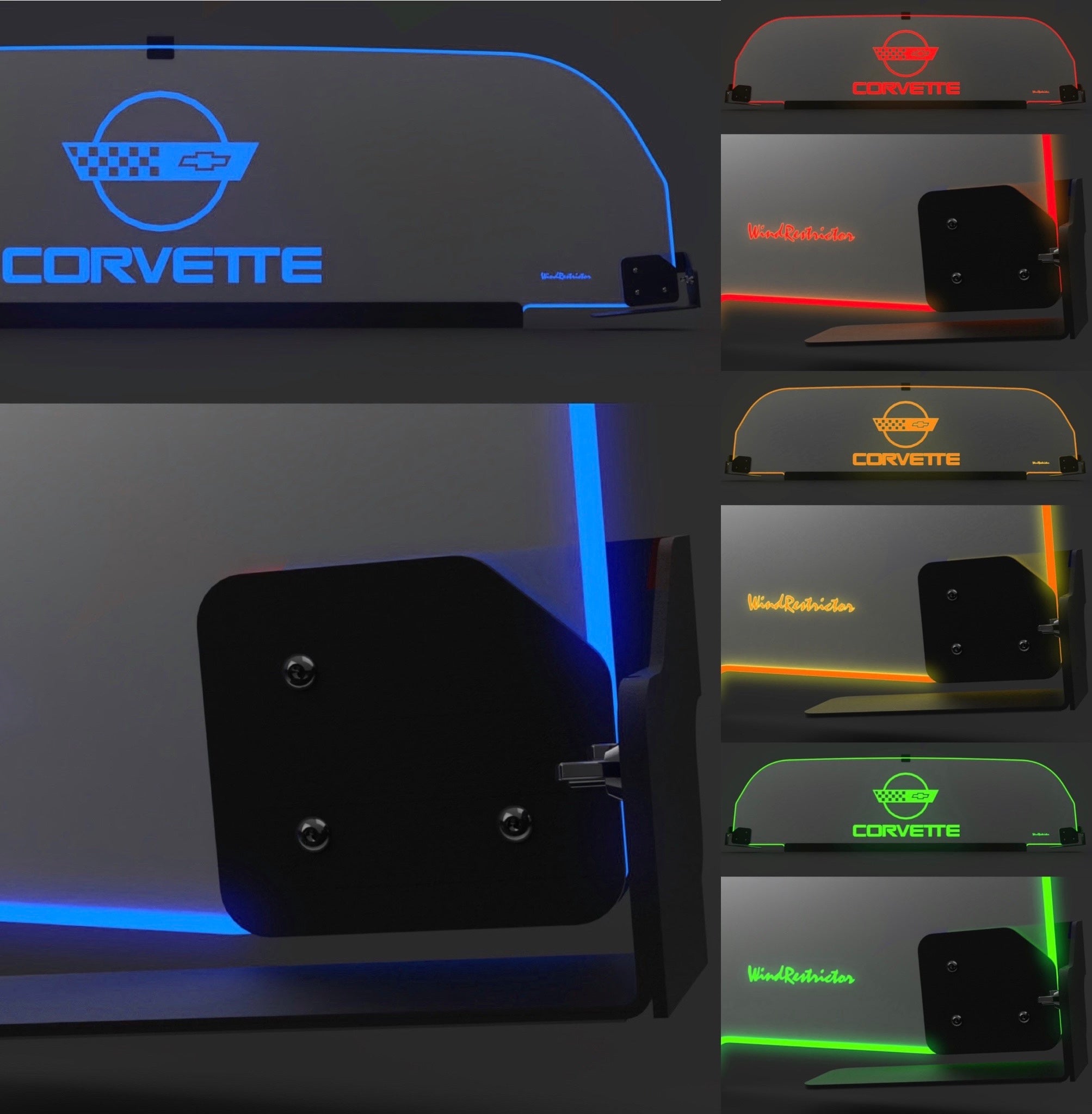 C4 Corvette Targa Top / Coupe Glow Plate | Corvette Store Online