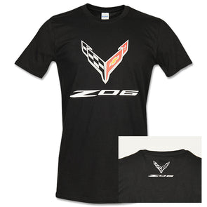 C8 Corvette Z06 Black T-Shirt