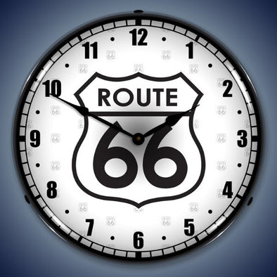 route-66-sign-lighted-clock