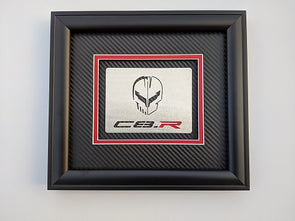 C8.R Corvette Jake Emblem Shadowbox