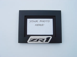 Corvette ZR1 Supercharged Emblem Picture Frame