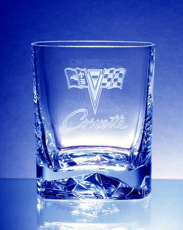 Corvette C1-C4 Generations Luigi Bormioli Strauss DOF Beverage Glass (4)