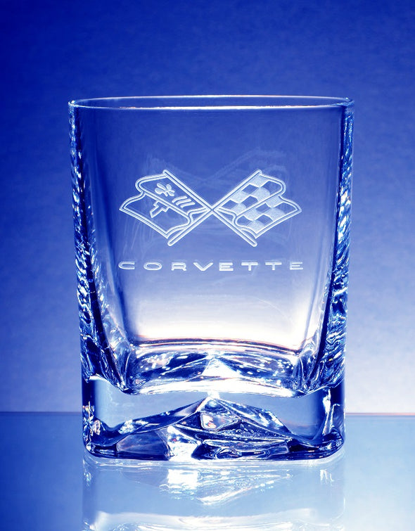 Corvette C1-C4 Generations Luigi Bormioli Strauss DOF Beverage Glass (4)