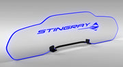 c8-corvette-targa-top-coupe-wind-restrictor-glow-plate