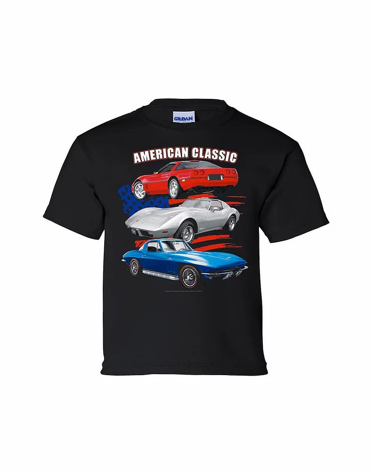 corvette-old-generation-youth-t-shirt