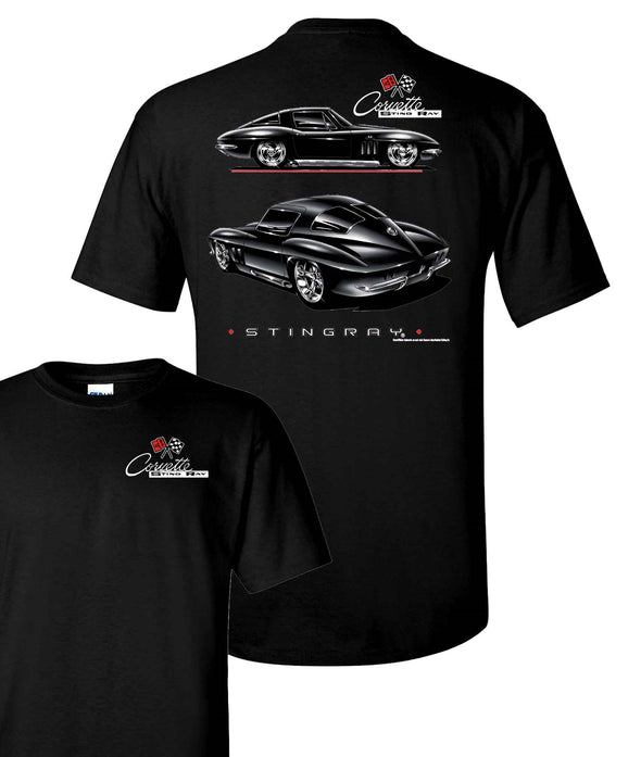 1963 C2 Corvette Stingray T-Shirt and Hat Bundle