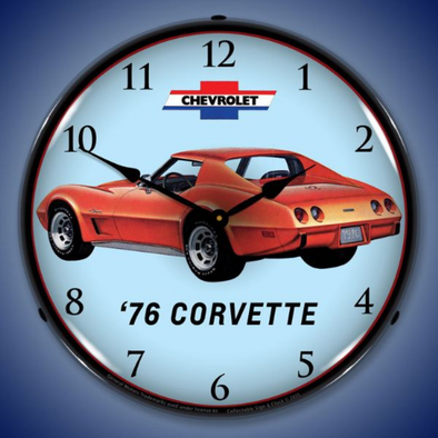 vintage-1976-c3-corvette-lighted-wall-clock