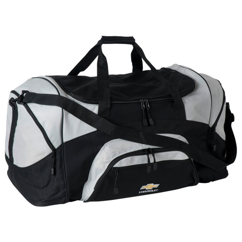 Chevrolet Gold Bowtie Colorblock Sport Duffle Bag