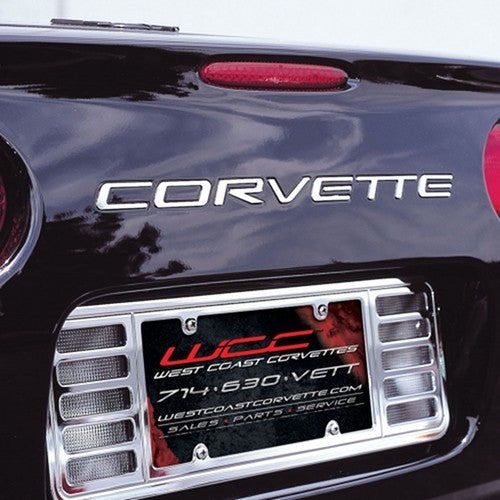 C5 Corvette Rear Stainless Steel Letters 1997-2004 - [Corvette Store Online]