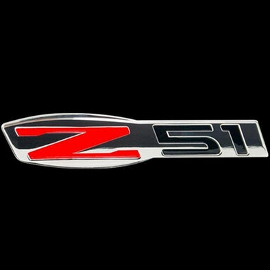 C6 Corvette | Z51 Billet Chrome Badge | 2005-2013 - [Corvette Store Online]