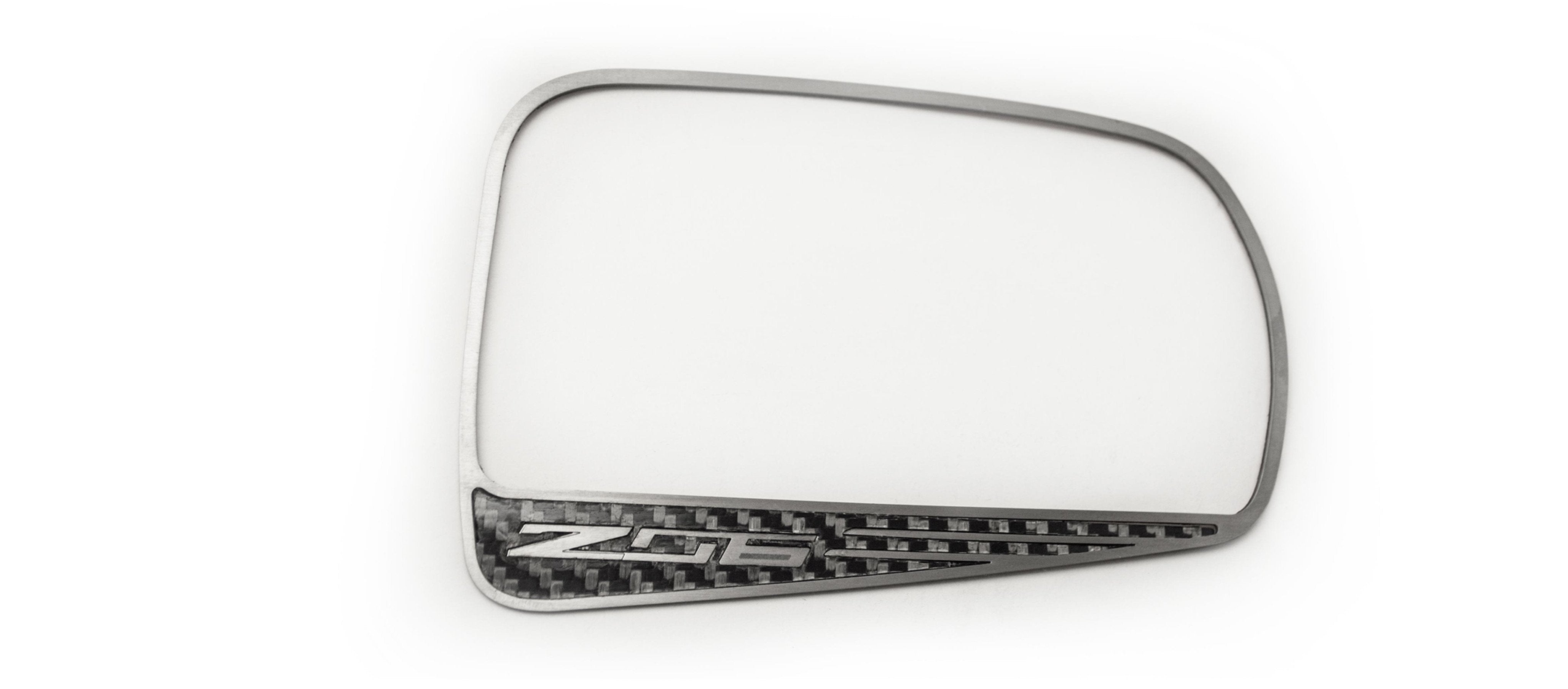 Corvette C7 Z06 | Carbon Fiber Side View Mirror Trim| 2 Pcs - [Corvette Store Online]