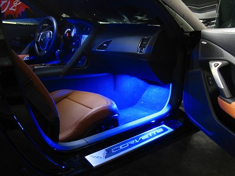 C7 Corvette Footwell LED Kit