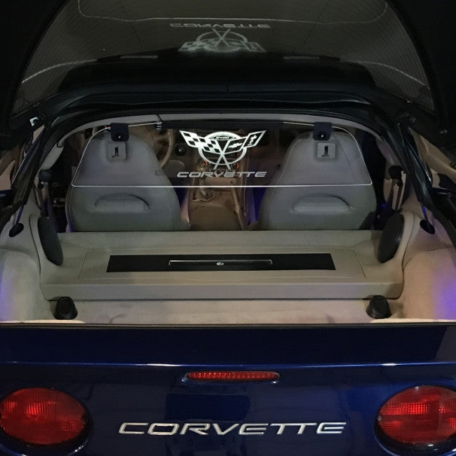 C5 Corvette Coupe Wind Deflector Glow Plate Corvette Store Online