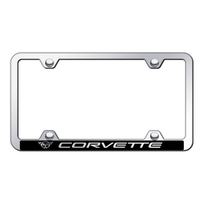 Corvette C5 Wide Body ABS Frame - Laser Etched Mirrored
