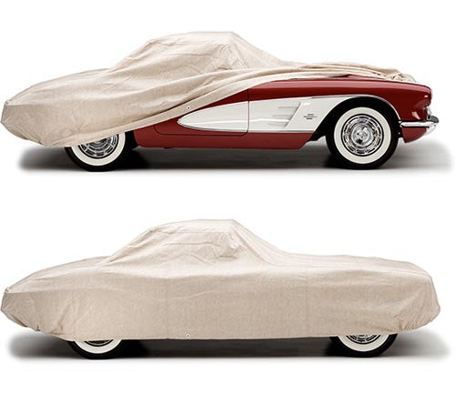 C2 Corvette Covercraft Tan Flannel Indoor Car Cover