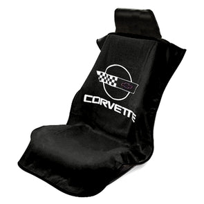 C4 Corvette Seat Armour Towel, Black, Gray or Tan - [Corvette Store Online]