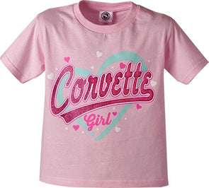 Corvette Girl Young Love Youth Tee - [Corvette Store Online]