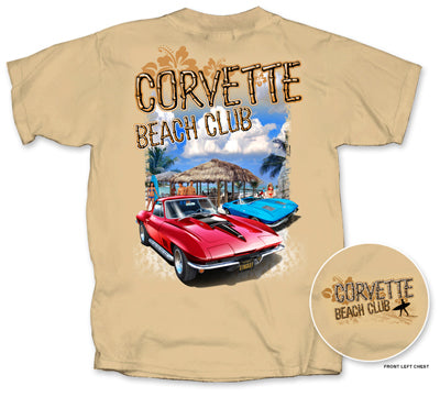 C2 Corvette Mid-Year Beach Club T-Shirt - [Corvette Store Online]